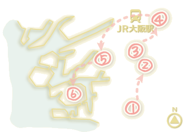 コース3のマップ